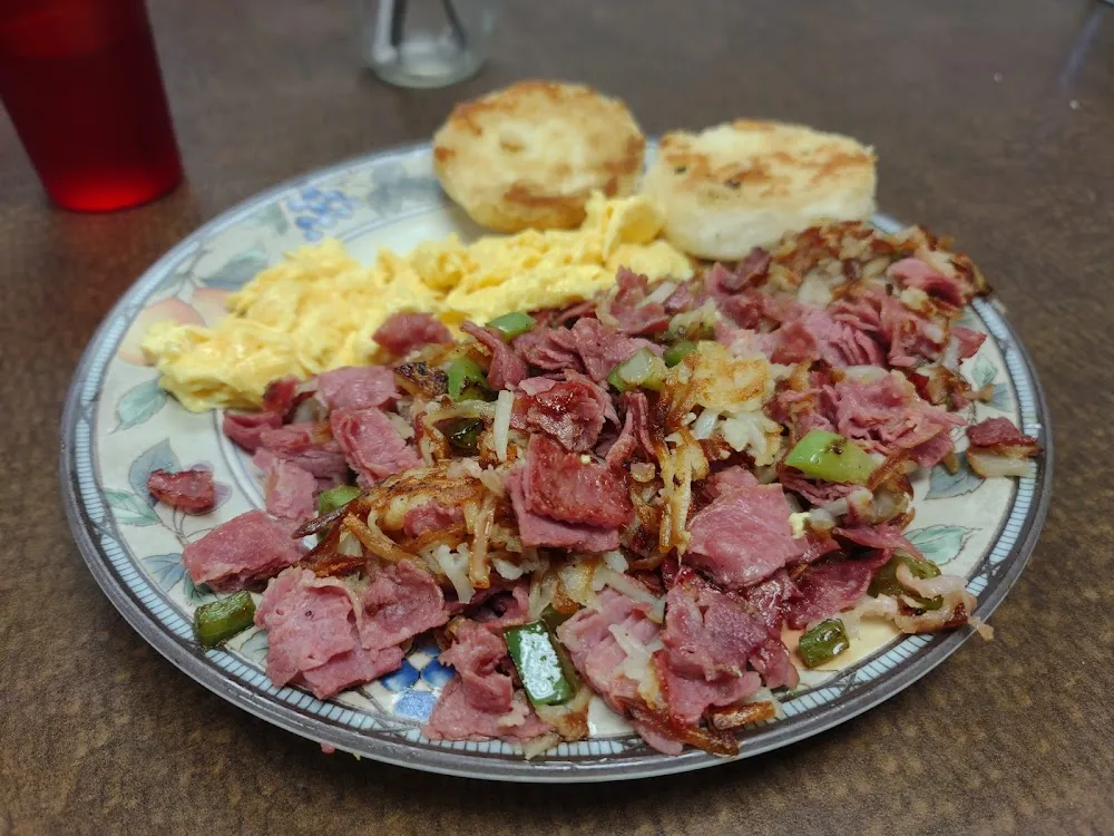 Corned Beef Hash and Eggs